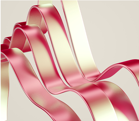Aesthetic Ribbon Visual